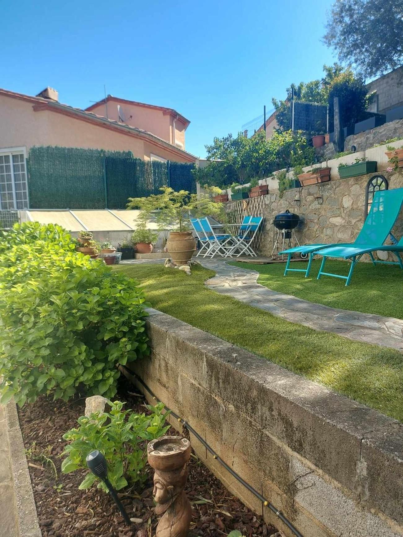 Beautiful Apartment With Garden Amélie-les-Bains-Palalda Exteriör bild
