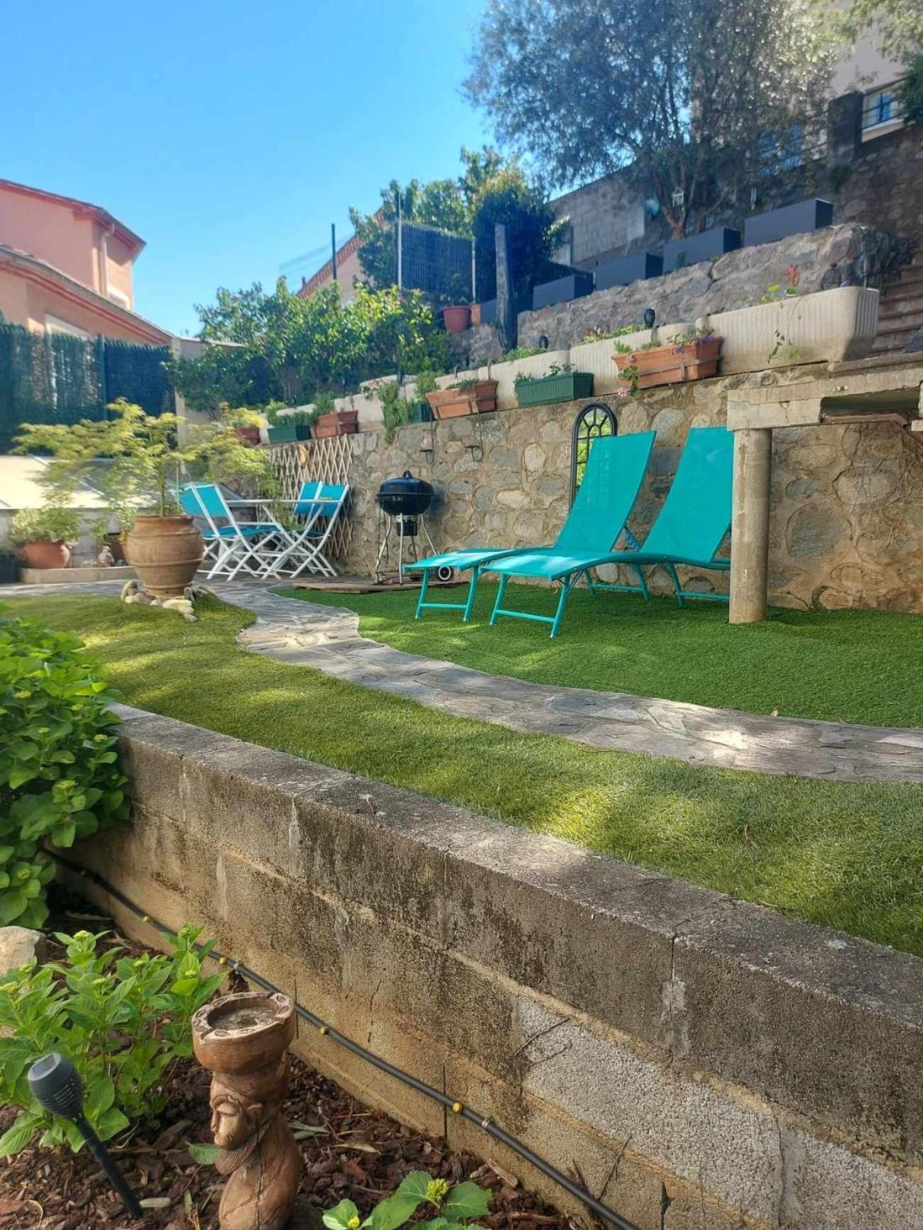 Beautiful Apartment With Garden Amélie-les-Bains-Palalda Exteriör bild